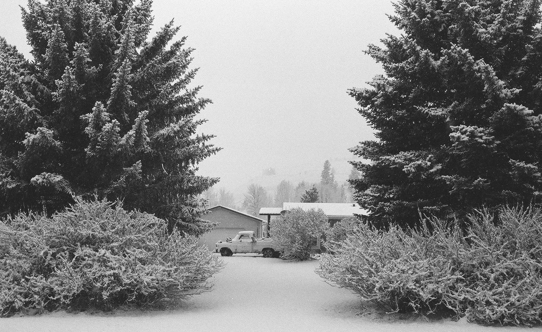 Roger Snider Travel Photography - Missoula Montana - Black and White Film - Ilford HP5
