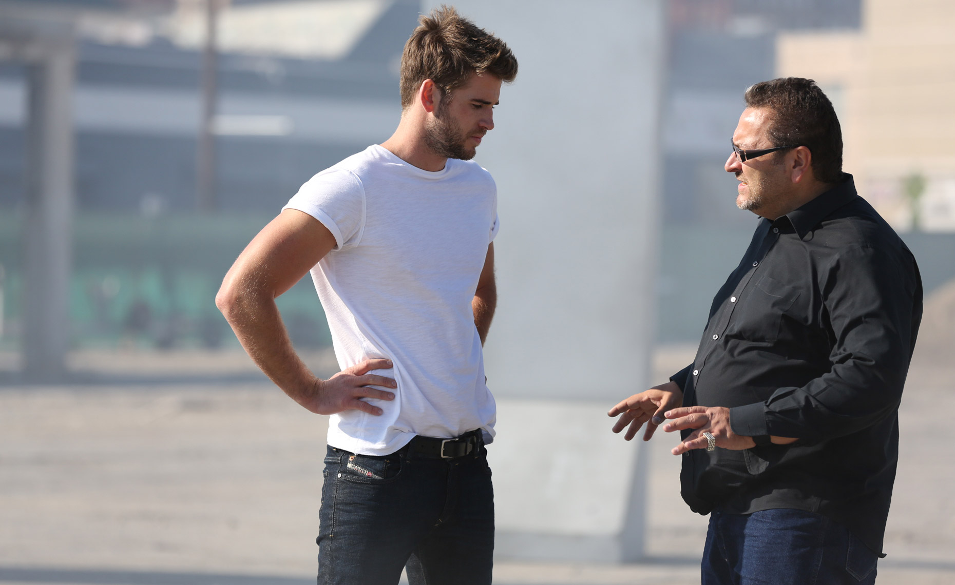 Behind the Scenes Photography - Liam Hemsworth for Diesel- Roger Snider - Los Angeles CA