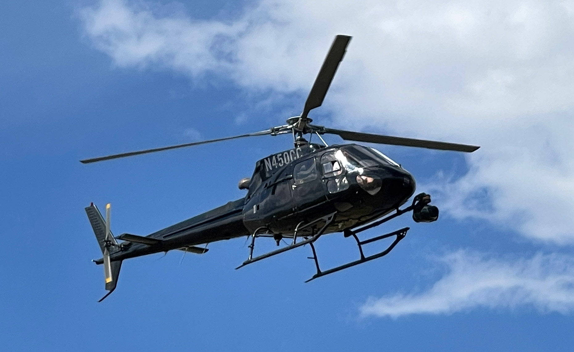 Yellowstone Season 5 Behind the scenes camera helicopter in the sky filming the scene